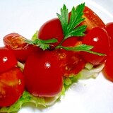 プチトマトとモッツァレラチーズ～イタリアンパセリ～